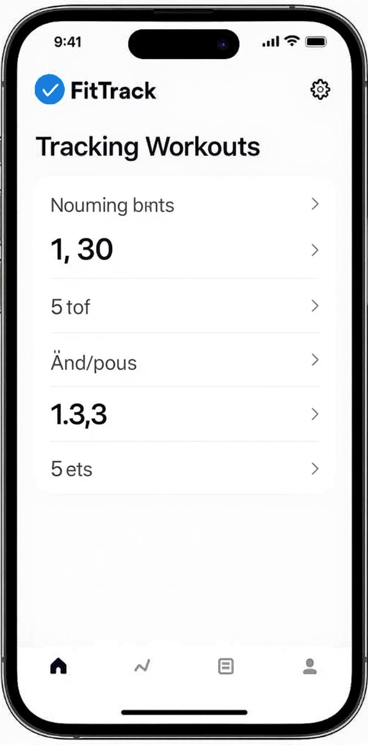 mockup from the mobile version